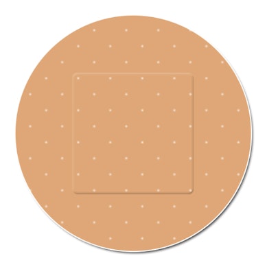 Patch for dermal anchor