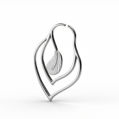 Tunnel hoop with feather