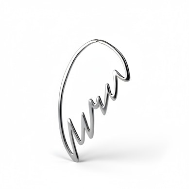 Tunnel hoop in shape of a wing