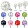 Dermal top ferido ball in your choice of color Body Jewelry