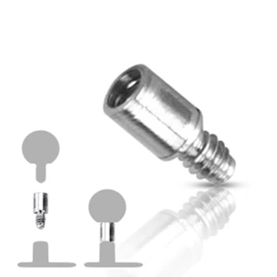 Extension post for dermal anchor