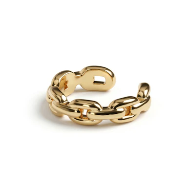 Ušesna sponka z motivom verige