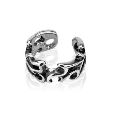 Ear cuff with hollow pattern
