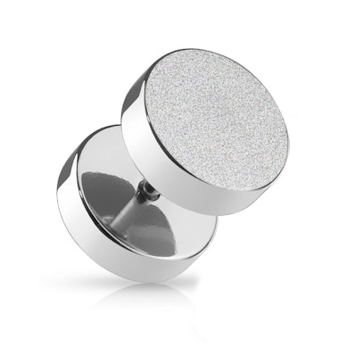 Fake plug with diamond look