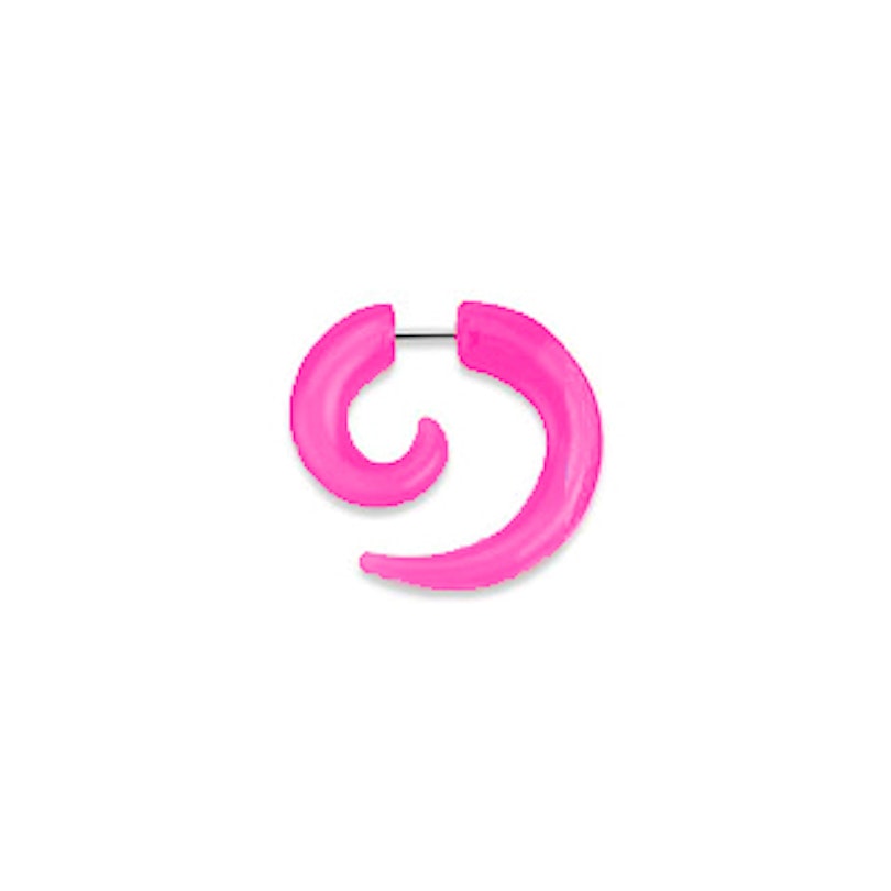 Fake spiral taper Piercing Jewelry