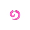 Fake spiral taper Piercing Jewelry