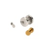 Fake plug made of surgical steel Piercing Jewelry