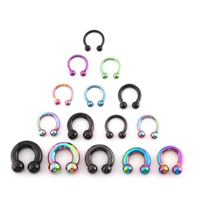 Large circular barbell in your choice of color