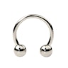 Circular barbell made of titanium Piercing Jewelry