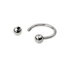 Circular barbell made of titanium Piercing