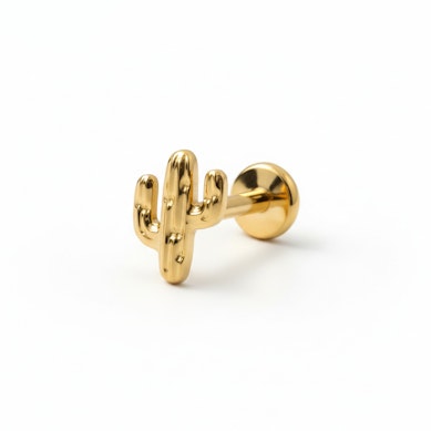 Labret κάκτος από τιτάνιο