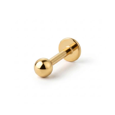 Labret από τιτάνιο με εσωτερικό στύλο σε διαφορετικά χρώματα