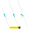 Mosquito piercing needle with self-releasing catheter box of 50 Piercing