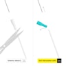 Mosquito piercing needle with self-releasing catheter box of 50 Piercing