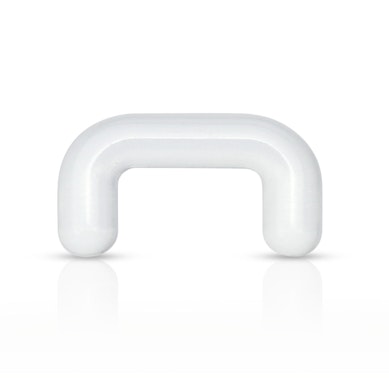 Septum retainer made of acrylic
