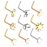 Nose stud in a variety of designs Body Piercing