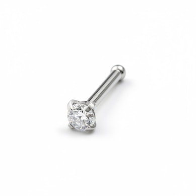 Nose stud in your choice of color and stone design