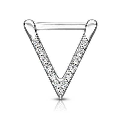 Septum clicker σε τρίγωνο σχήμα