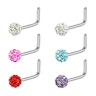 Nose ring with ferido ball Body Piercing