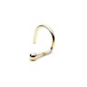 Nose screw made of 14k gold in the design of your choice Piercing Jewelry