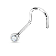 Nose screw made of titanium