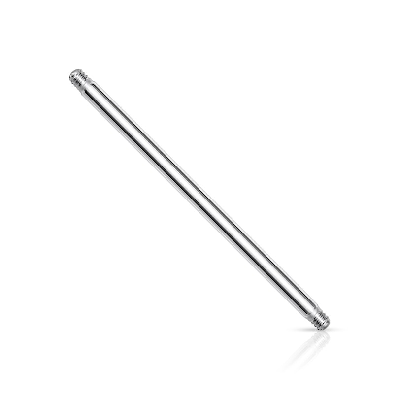 Loose straight barbell in a variety of lengths Piercing Jewelry