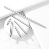 Loose straight barbell in a variety of lengths Piercing