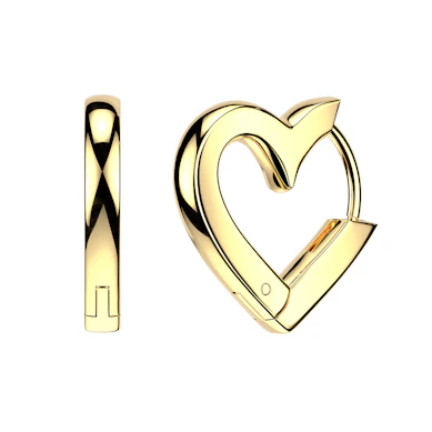 Pair of heart shaped huggys