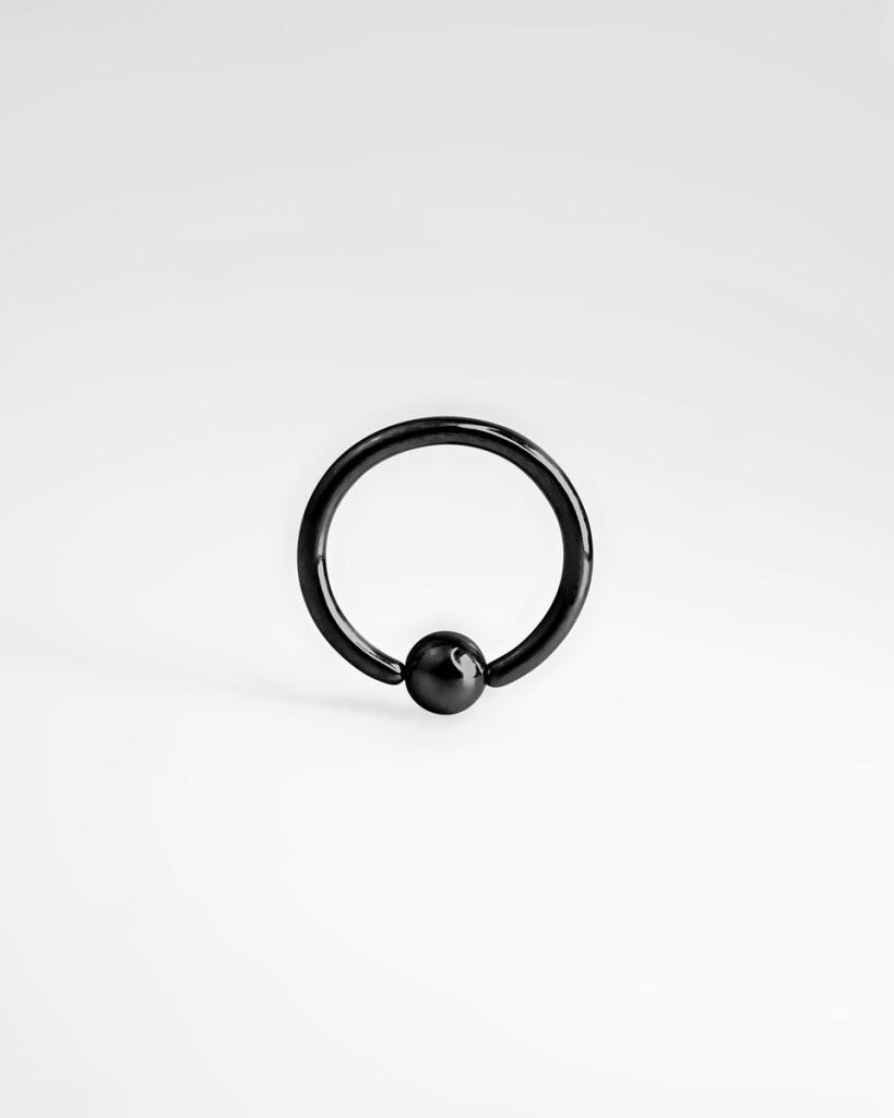 Fixed bead ring in many colors Piercing