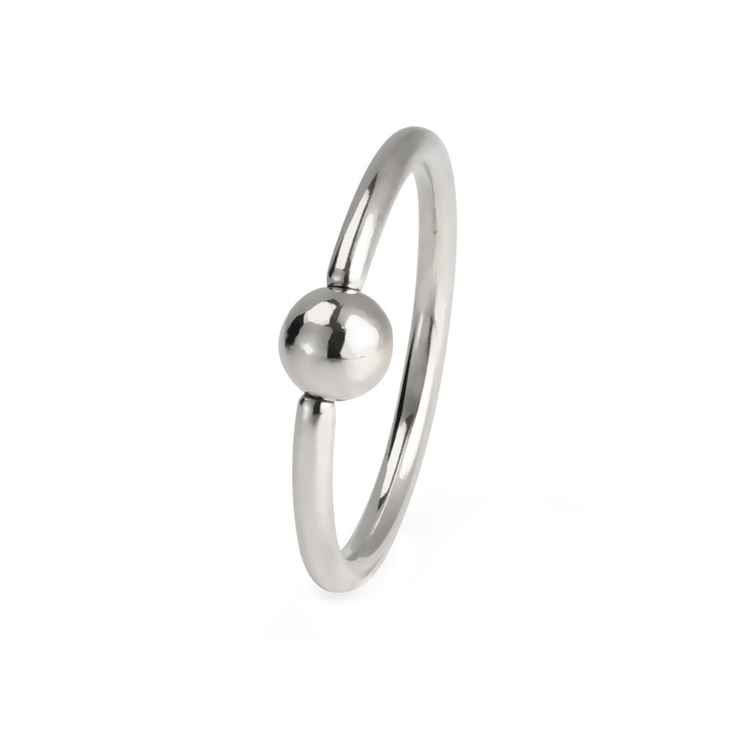 Fixed bead ring in many colors Body Jewelry