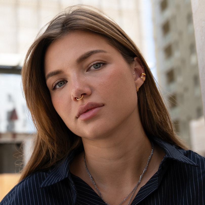 Segment ring in your choice of colour Piercing Jewelry