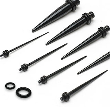 Taper titanium coated