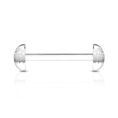 Tongue piercing retainer