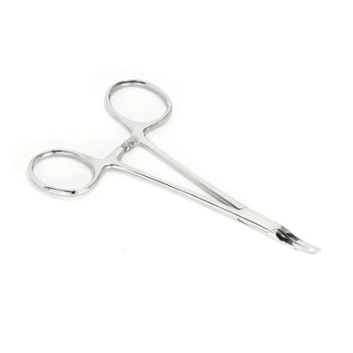 Tongs for dermal anchor