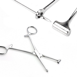 Bucket End Tragus Forceps Piercing Jewelry