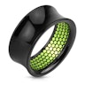 Tunnel made of acrylic with internal dotted pattern Piercing