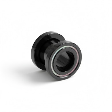 Black Tunnel with mother of pearl edge