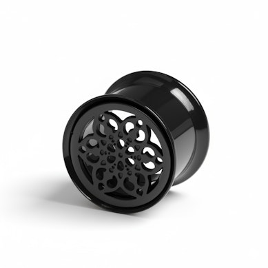 Filigree flower tunnel