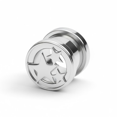 Tunnel with trio of stars