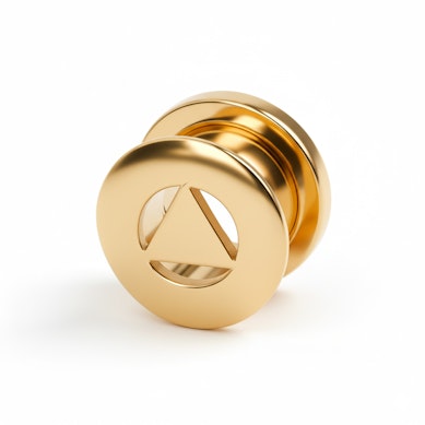 Tunnel with triangle design