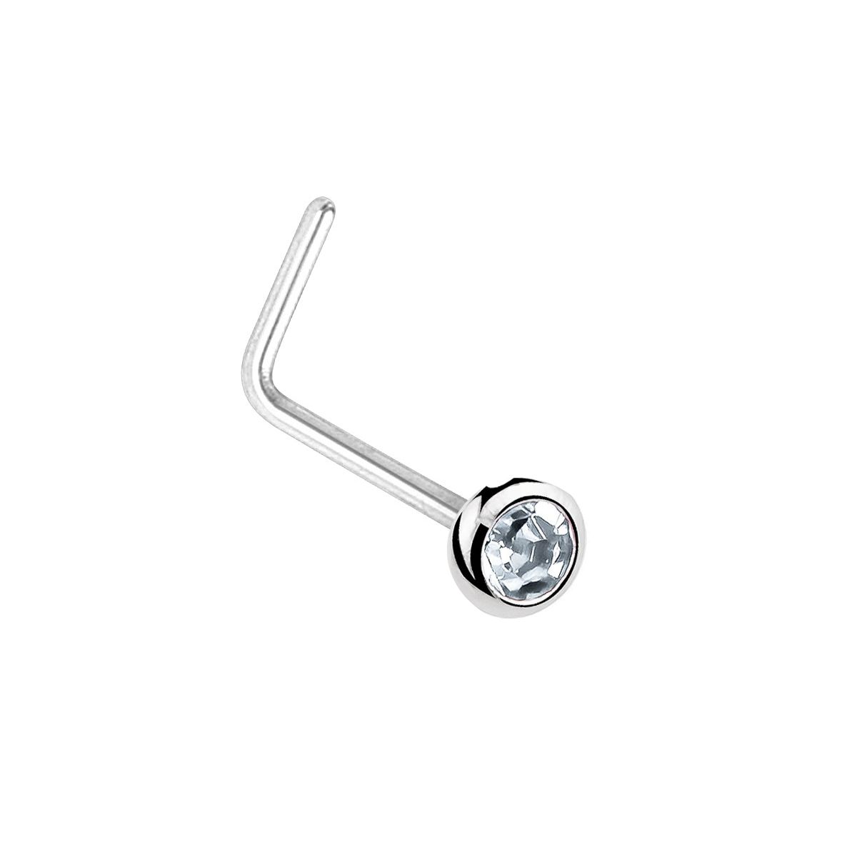 Nose ring with gem on sale
