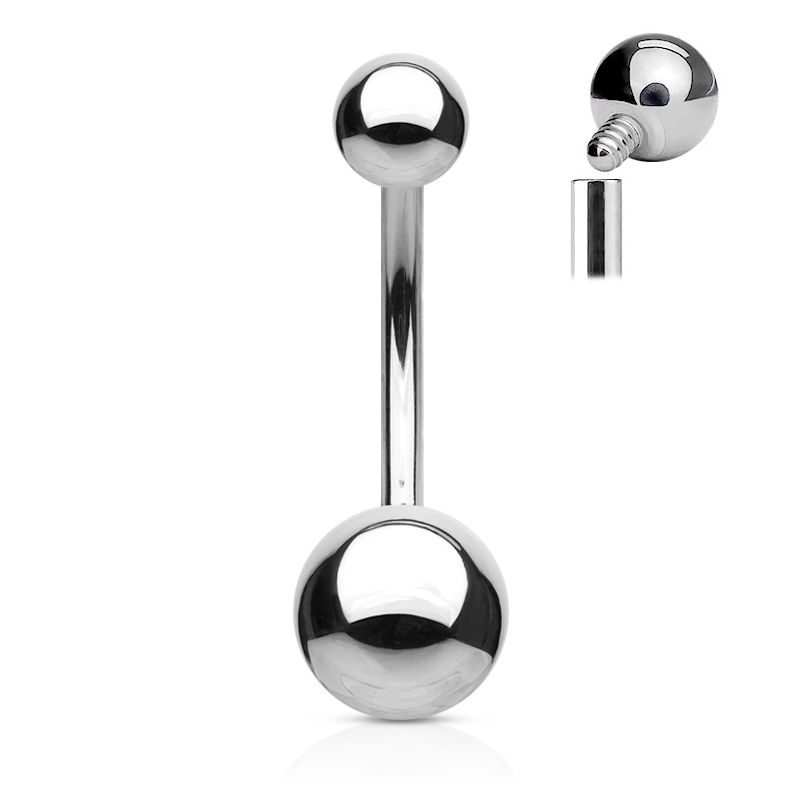 Belly button barbell sale