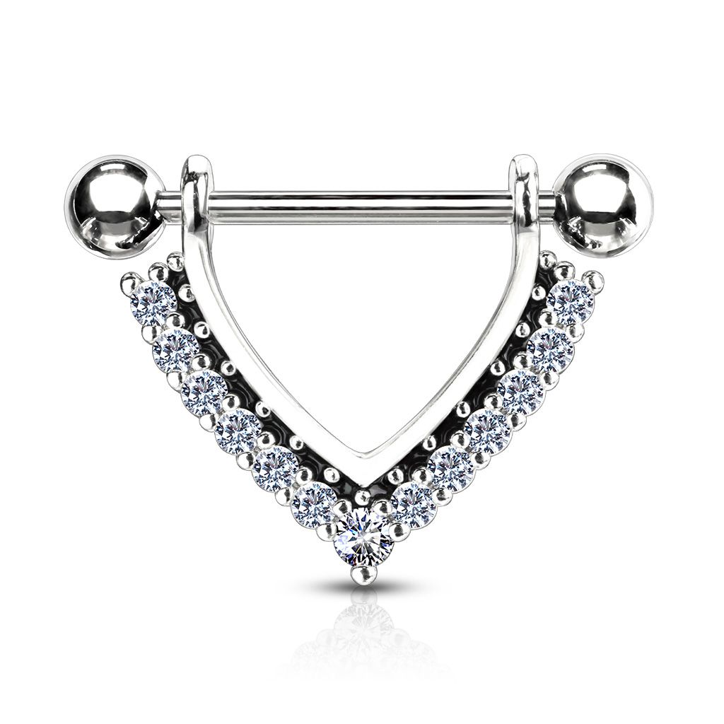 Nipple piercings sale shields