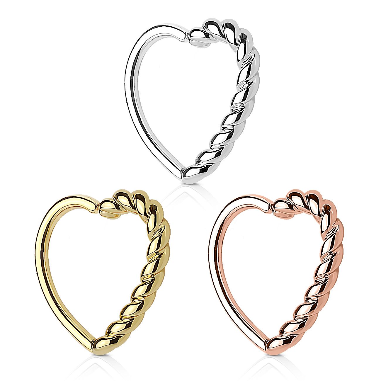 Heart piercing shop
