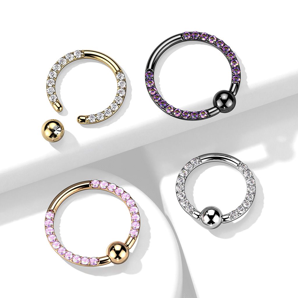 Side rings for ear store