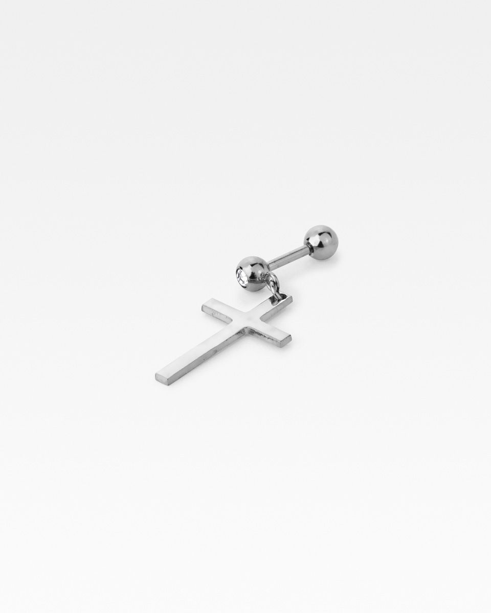 Hanging hotsell cross piercing