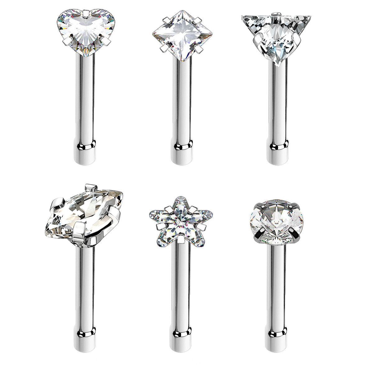 Nose ring deals stone design