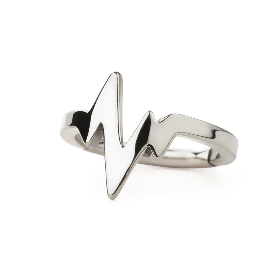 Sterling silver heartbeat ring new arrivals