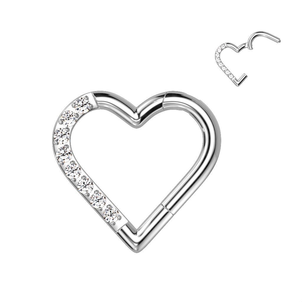 Heart shaped clearance o ring