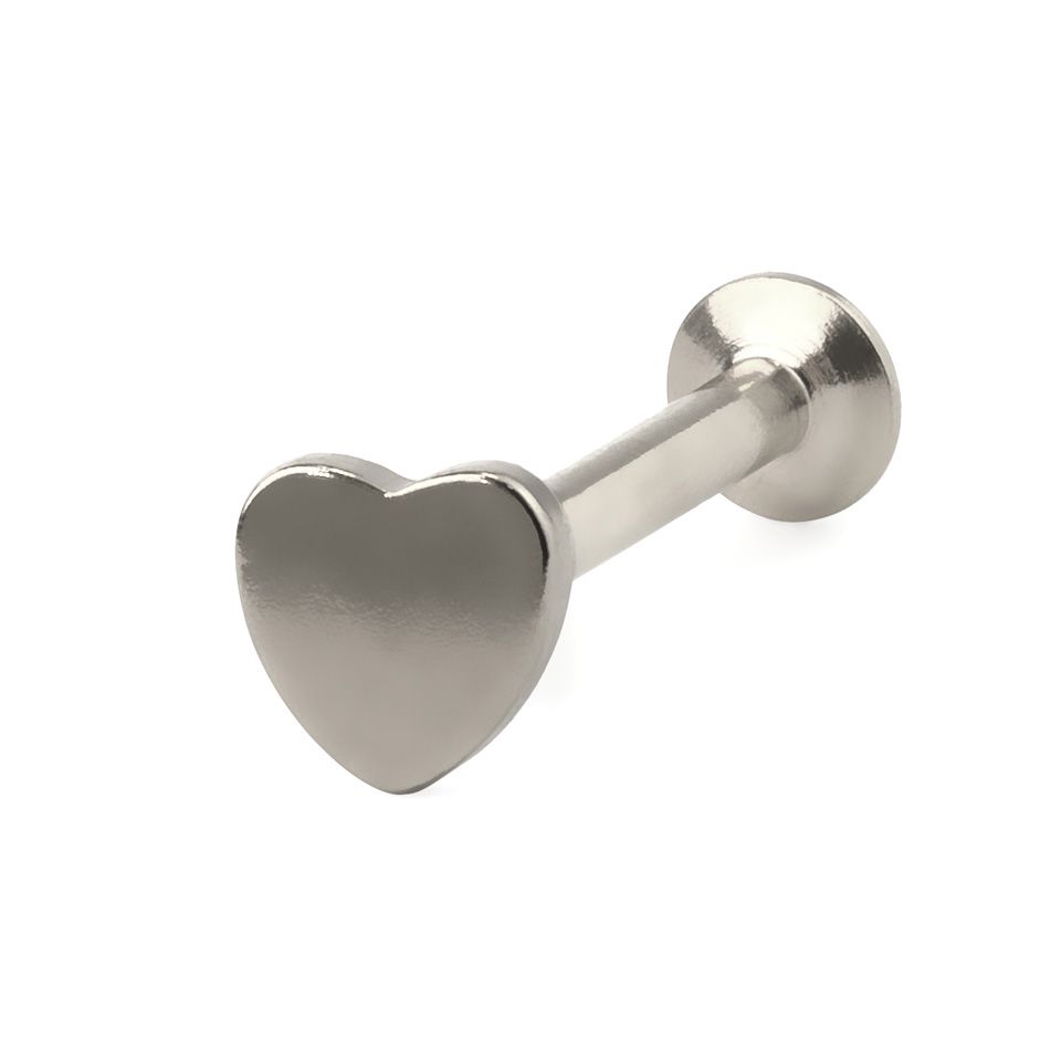 Heart labret shop